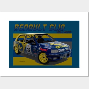 Renault Clio Williams Posters and Art